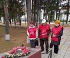 В Кыштовке почтили память защитников Советской власти в 1993 году