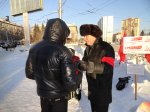 Пикет в поддержку Павла Грудинина прошел в Дзержинском районе