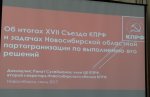 Начал работу XII Пленум Новосибирского областного комитета КПРФ