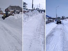 Депутат-коммунист Антон Бурмистров помог расчистить от снега улицы частного сектора на ОбьГЭСе