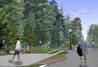 В мэрии Новосибирска презентовали дизайн-проект Заельцовского парка
