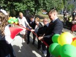 Анатолий Локоть и Ренат Сулейманов приняли участие в открытии новой библиотеки в Октябрьском районе