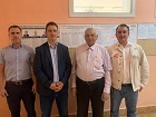 Выборы-2022: Кандидат-коммунист Алексей Горлач посетил участок 191 в Доволенском районе