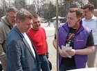 Анатолий Локоть принял участие в празднике в честь Дня радио и связи