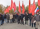 Новосибирские коммунисты приняли участие в митинге в поддержку референдумов в ЛДНР и Новороссии