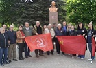 Ренат Сулейманов и Андрей Жирнов встретились с донецкими коммунистами в Володарском