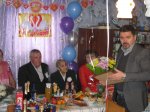 Евгений Коновалов поздравил семью сторонников КПРФ с 60-летием совместной жизни