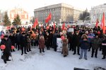 На митинге за честные выборы новосибирцы дали наказ Павлу Грудинину: Новую станцию метро — ежегодно
