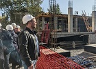 Мэр Новосибирска и депутаты от КПРФ проконтролировали ход строительства школы № 57
