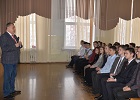 Ренат Сулейманов провел открытый урок об образовании СССР ученикам 43-й школы