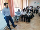 Антон Бурмистров принял участие в уроке занимательной физики в рамках фестиваля науки