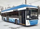 В Новосибирск прибыли первые пять троллейбусов с автономным ходом