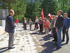 Коммунисты Дзержинского райкома вспомнили героев в день памяти и скорби.