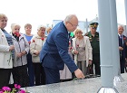 Сергей Канунников возложил цветы к стеле 45-летия Победы в Великой Отечественной войне