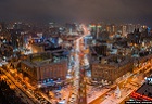 Весь в огнях: Как Новосибирск украсили к новогодним праздникам