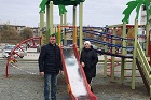 Детскую площадку по наказу депутату-коммунисту установили в Первомайском районе
