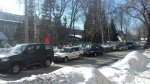 В Калининском районе состоялся автопробег в поддержку Павла Грудинина