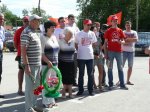 Автопробег КПРФ-2016: Коммунисты провели митинг у мемориала «Родина-мать»