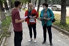 Комсомольцы Дзержинского района вышли на предвыборные пикеты