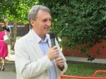 Сергей Клестов поздравил ТОС «Челюскинский» с наступающим Днем города
