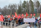 Первомайская демонстрация прошла в Академгородке