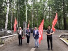 Заельцовские коммунисты почтили память погибших в годы Великой Отечественной войны
