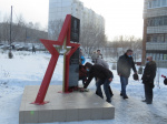 В Новосибирске открыли стелу в честь маршала Толбухина