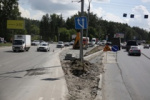Развязку на Бердском шоссе у Академгородка сдадут осенью