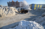 Еще одну снегоплавильную станцию запустили из-за снегопадов в Новосибирске