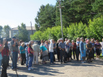 Митинг против строительства индюшатника в Колывани собрал более ста человек