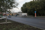 Новую смесь используют для ремонта дорог Новосибирска